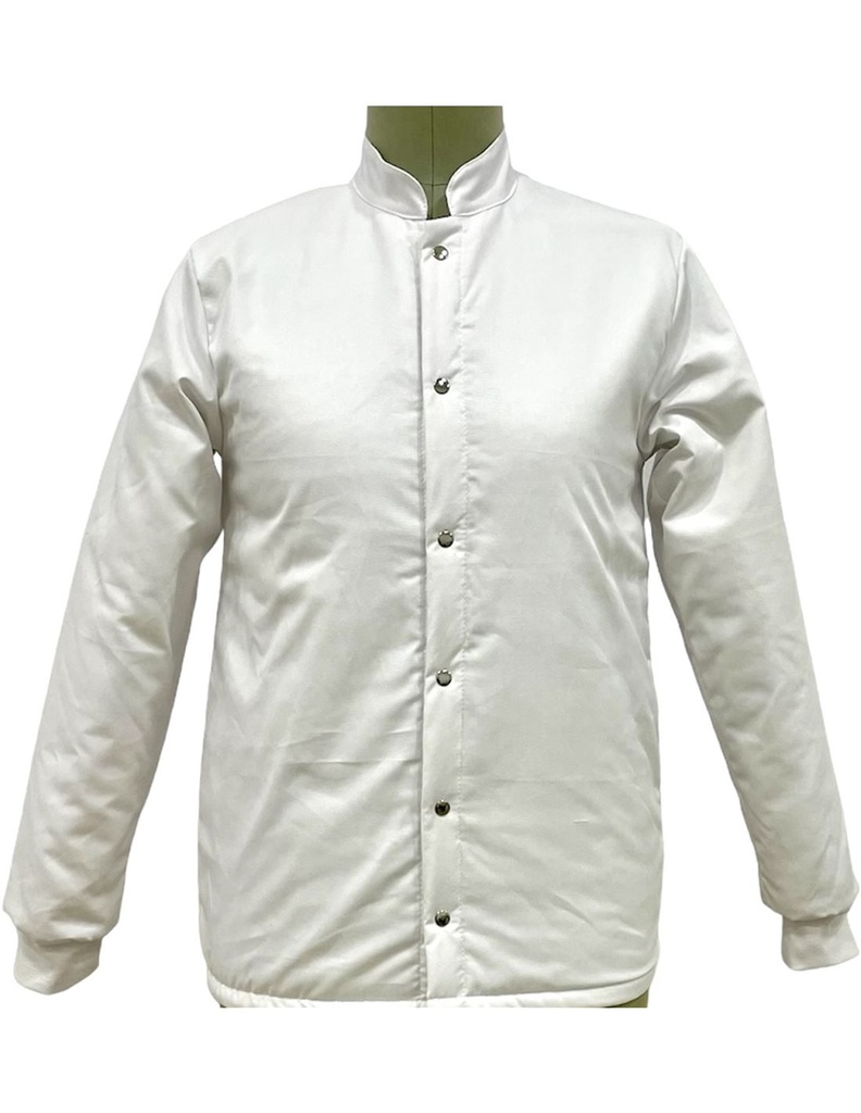 CHAQUETA ACOLCHADA M/L, BLANCA