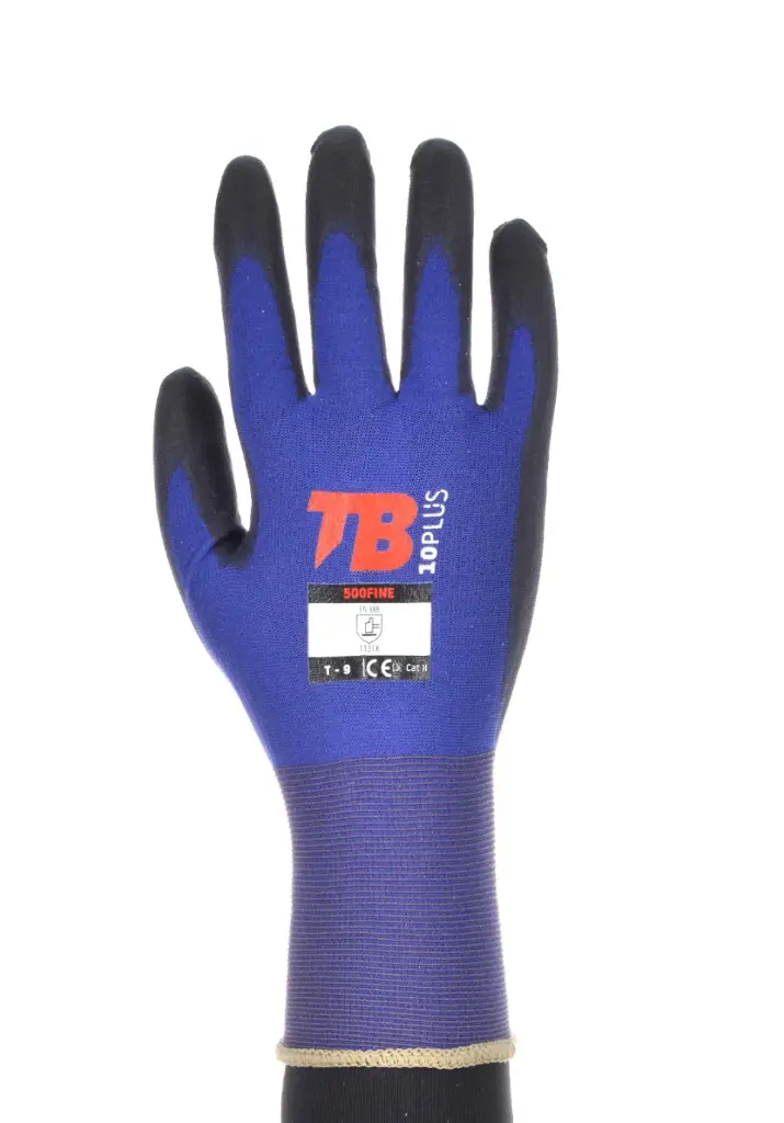 GUANTES POLIUR. AZUL MUY FINO