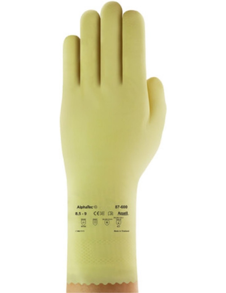 GUANTES. DUZMOR 45 LATEX CRUDO