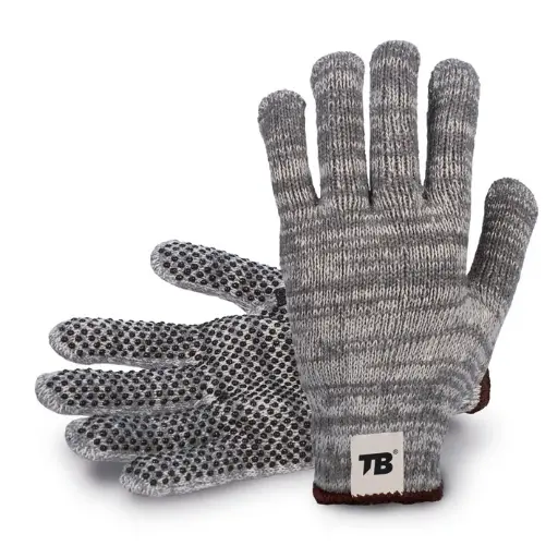 [212 P] GUANTES. ALGODON PUNTOS PVC