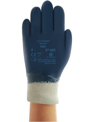 [27-602] GUANTES. HYCRON P/PUNTO TODO CUB.