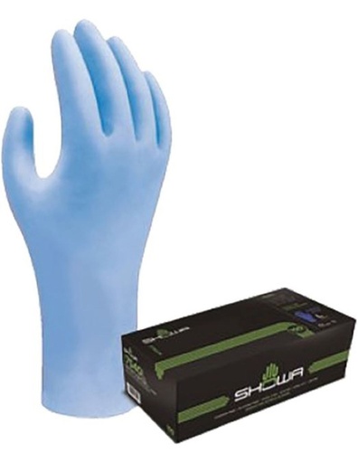 [7500PF] GUANTES BEST N-DEX NITR. AZUL S/P C/100