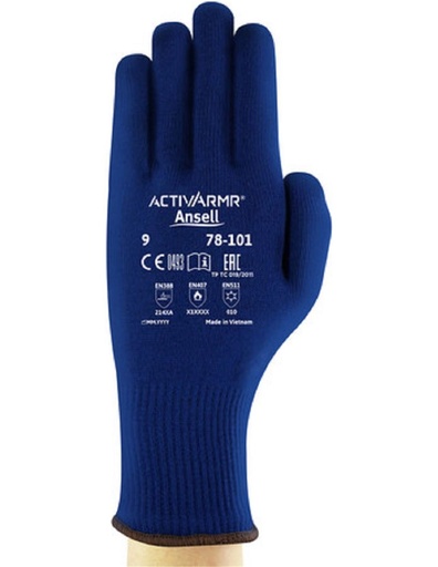 [78-101] GTS.THERM-A-KNIT AZUL CALOR-FRIO