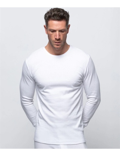 [AS00208] CAMISETA M/L ABANDERADO TERMICA BCA