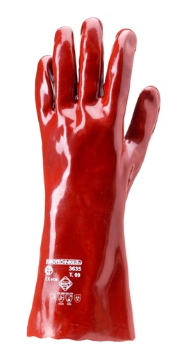 [PVC 36] GUANTES. P.V.C. GRANATES DE 36 CM