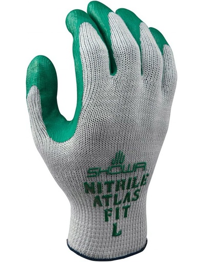 [SHOWA 350R] GUANTES SHOWA PALMA RECUB.NITRILO