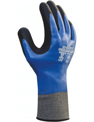 [SHOWA 377] GUANTES SHOWA NITRILO TODO CUB. 27 CM