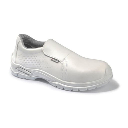 [HERA S2] ZAPATO BLANCO T/MOCASIN MICROFIBRA